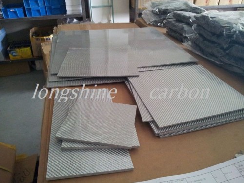 carbon fiber sheet glossy finish