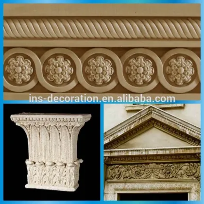 Cast stone architectural design products