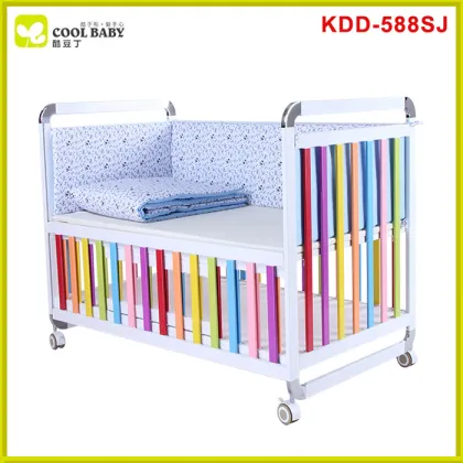 Hot china products wholesale european baby crib/baby bed swinging crib/folding baby travel crib