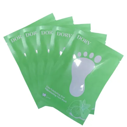 Private Label DORV Lime Exfoliating Foot Mask