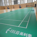 Vinyl badminton flooring mat with BWF