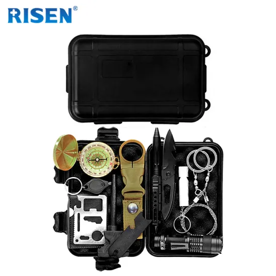 2020 Wholesale Traveling Hiking Biking Climbing Hunting Outdoor Survival Gear Kit with survival Kit