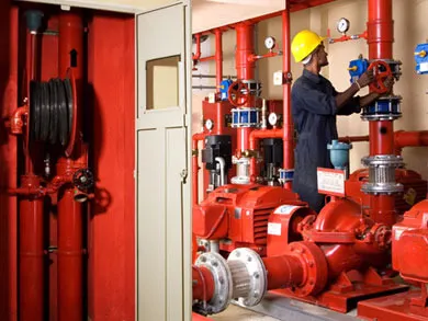 Electric Motor Fire Pumps and Multistage Jockey Pump Systems