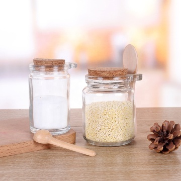 Clear Glass Bottles 8oz - Honey, Sauce, and Cosmetic Storage Jars 250ml