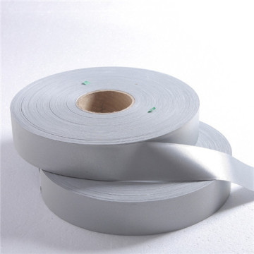 2.5cm width  with 100m length silver reflective fabric