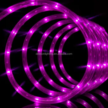 Waterproof Pink LED Rope Light