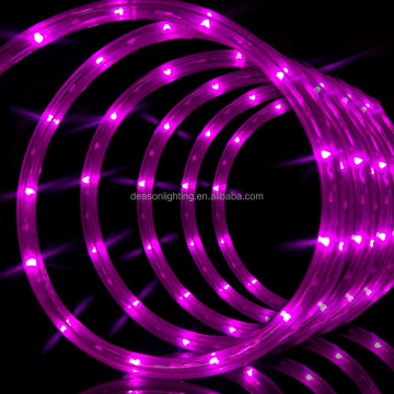 Waterproof Pink LED Rope Light