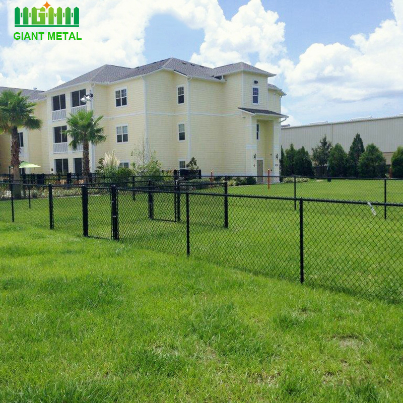 Hot sale pvc coated chain link fence