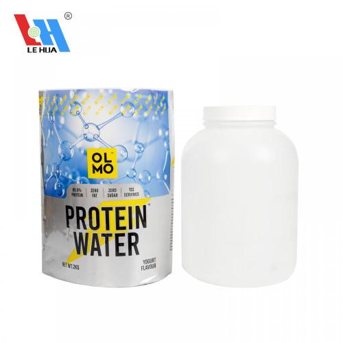 Custom shrink Labels for Protein powder water bottle