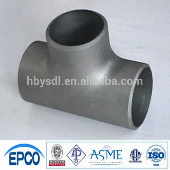 ASTM A105 SW BW equal tee