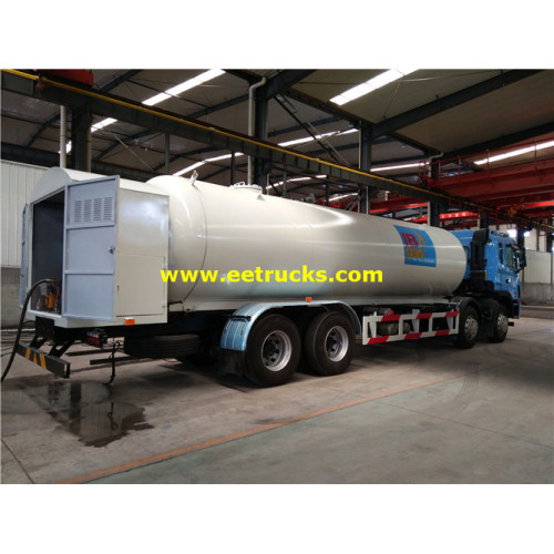 25000 Liters 8x4 Mobile Propane Filling Trucks