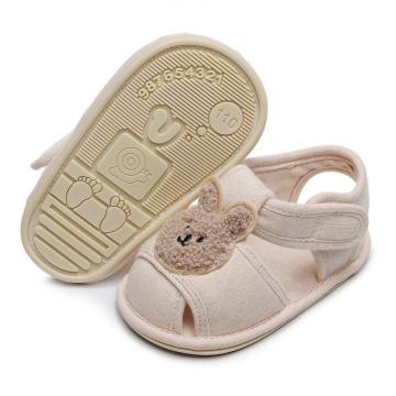 Sandales de tissu pour les tout-petits 0-18 mois