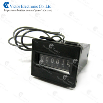 Coin Operated Game Machine Digit Meter