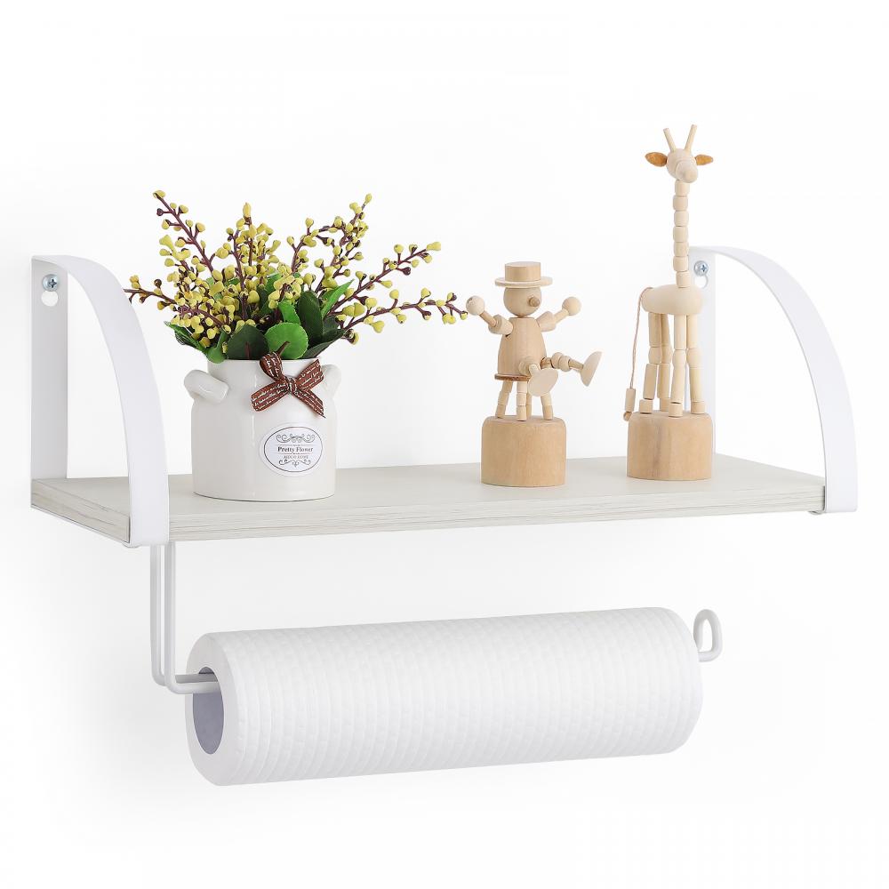 Kitchen Storage Shelf With Towel Bat