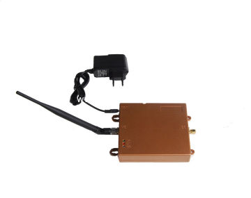 3g 2100mhz Micro Power Cell Phone Signal Repeater Agc / Agc , Golden