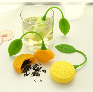 Unique Fresh Lemon Silicone Tea Infuser