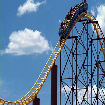 Chinese manufacture experienced rides roller coaster, 20 seats, with good price