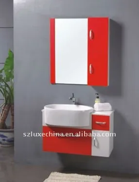 Bathroom Wall Hang Wooden Cabinet