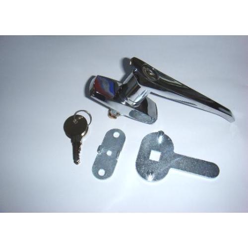 Liga de zinco Chrome-Coated Gabinete Door Handle Bar Lock