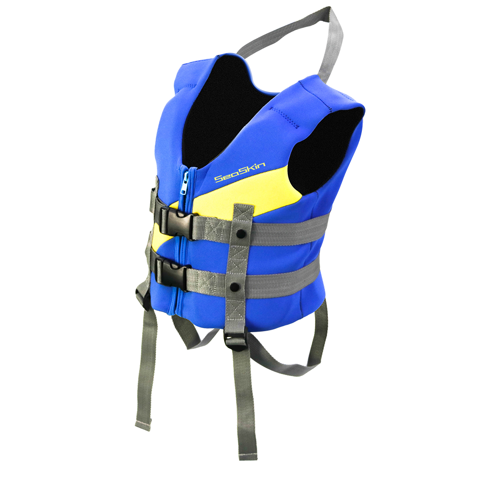 Seaskin Kids Swim Academy Life Vests with Safety Strap