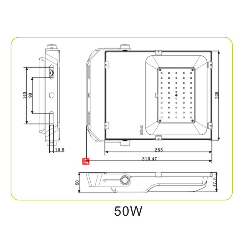 Led Flood Light 50 Watt