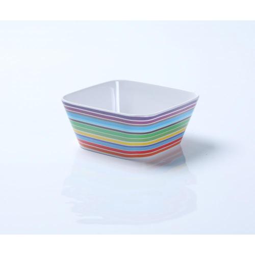 plastic unbreakable square salad bowl