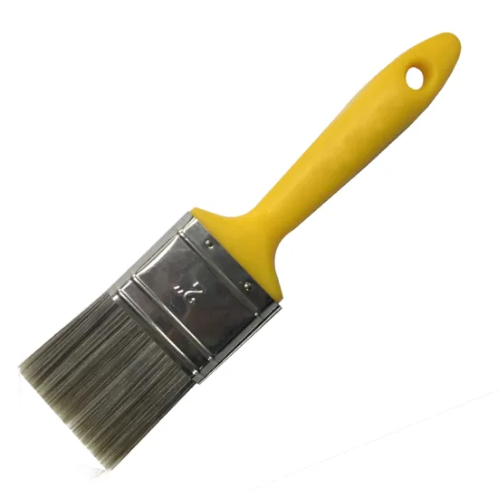 Plastic Handle Bristle & Filament Mixed Paint Brush