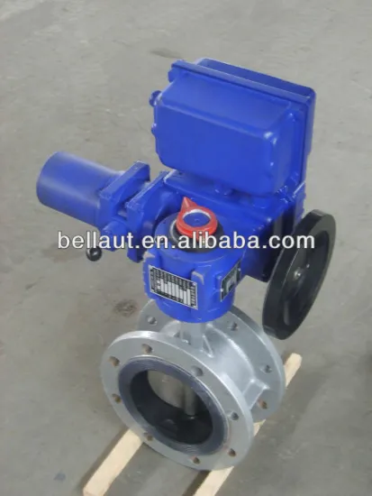 Electric Control of Large Diameter Butterfly Valve