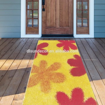 factory price shaggy chinese flower corridor carpet for hotel and restaurant