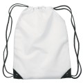 Nylon drawstring swim backpack pouch