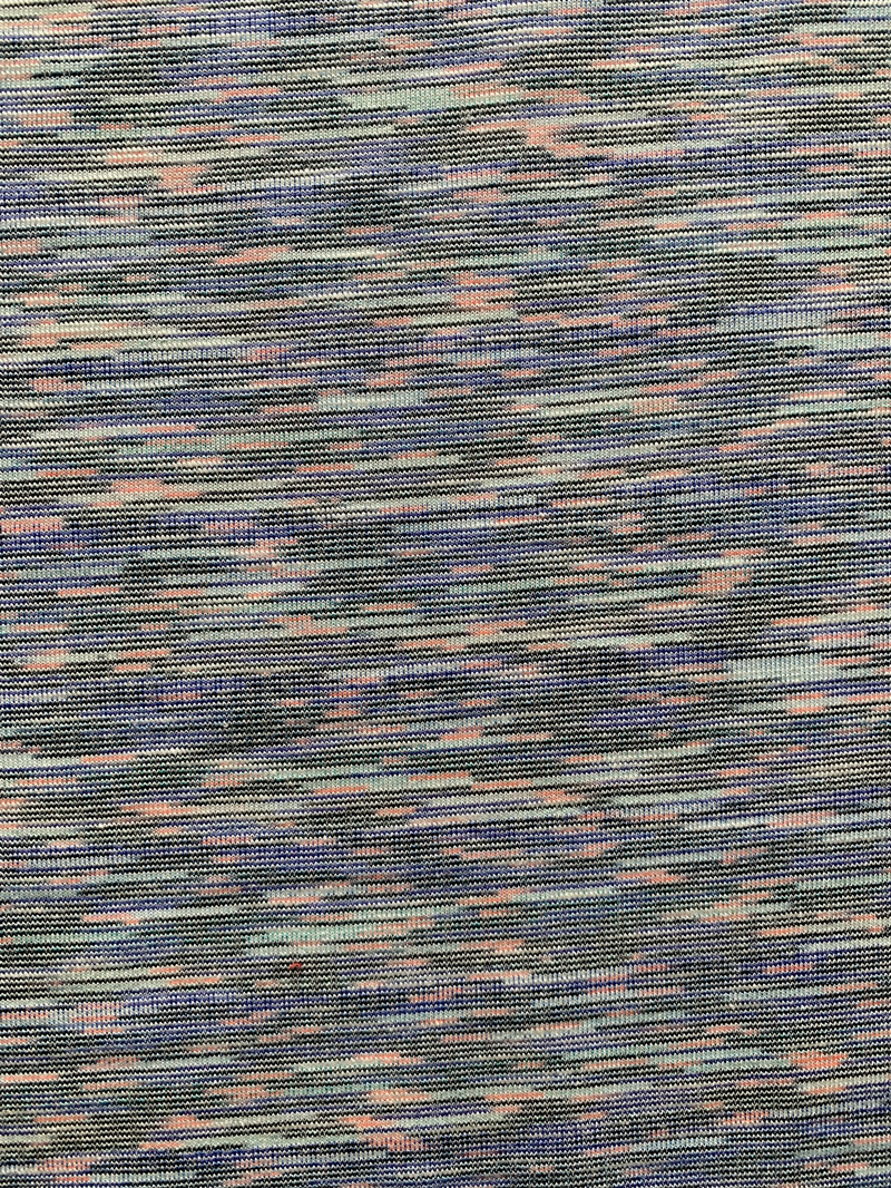 Multicolor Irregular Lines Fabric