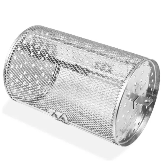 Stainless Steel Coffee Bean Peanut Roaster Basket for Barbecue and Baking