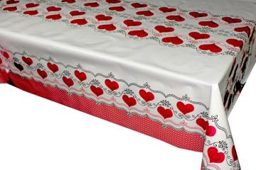 Pvc Printed fitted table covers Seater Oval Tablecloths