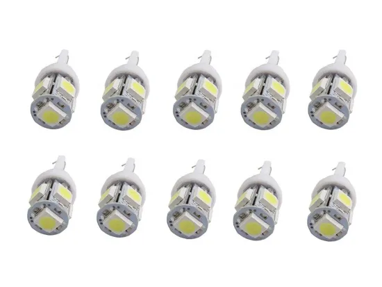 High Quality T10 5 SMD White LED Car Light Bulb