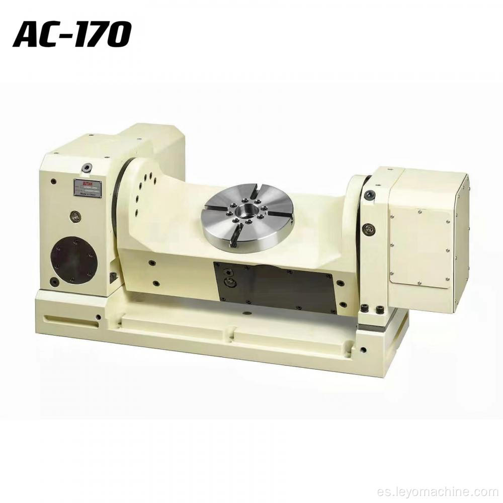 Diámetro 170 mm 5 eje CNC Tabla rotativa