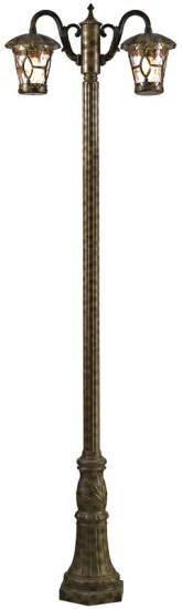 Traditional Outdoor European Light Fixture For Garden And Bollard Light
