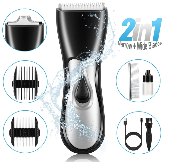 2 in 1 Dog Clippers Washable