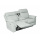 Power Genuine Leather Reclining Loveseat