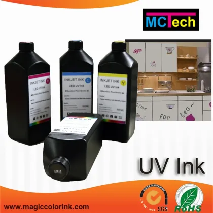 Bottle packing Flexible LED UV ink for Mimaki JFX1631 printer