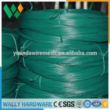 China factory high quality Green PVC Coated Iron Wire, Tie Wire, Epoxy coated Tie Wire
