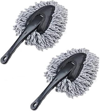 SEQ Super Soft Microfiber Duster Brush for Car and Home Cleaning