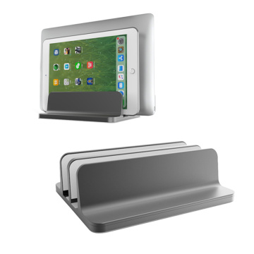 Vertical Laptop Stand, Double Desktop Stand Holder