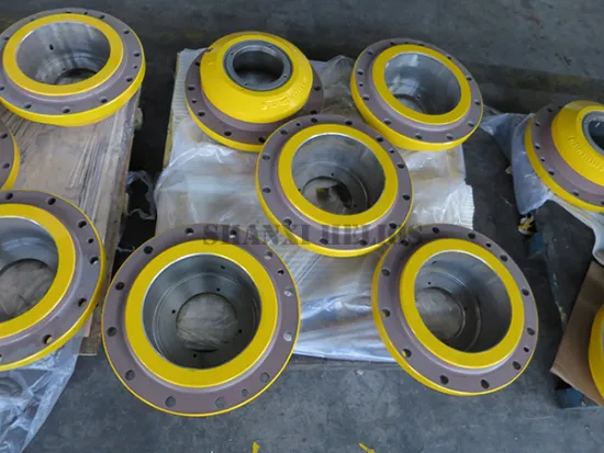 custom made cast steel bearing disc used in hydraulic transmission