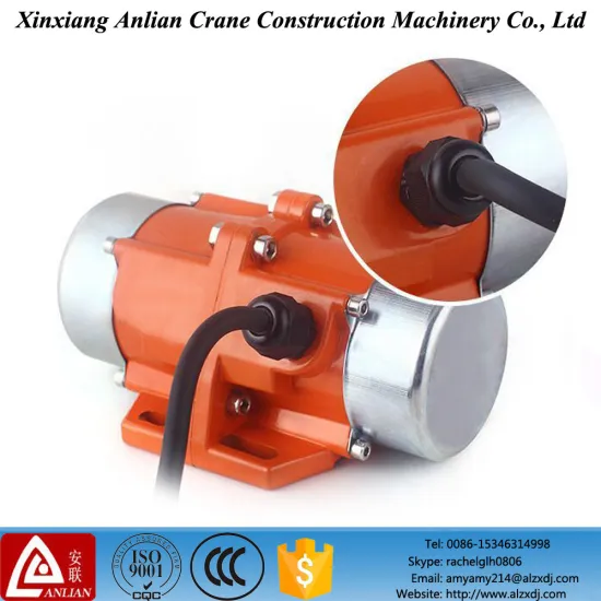 Mini Aluminum Alloy Vibration Motor 220V 80W Warehouse Wall Vibrator
