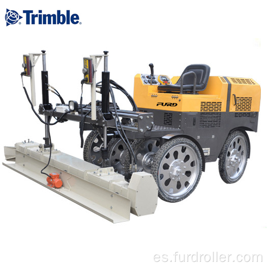 Nuevo Somer0 Hidráulico Tipo Ride-on Vibrante Laser Screed En Venta FJZP-200