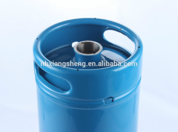 High quality stainless steel US 1/6 beer keg with bule coating