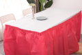 Heavy Duty Dining Table Cover Table Skirt Disposable