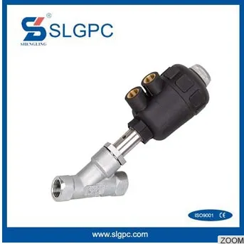 water flow switch SL2000-15 proportional plastic head pneumatic angle valve with flanged