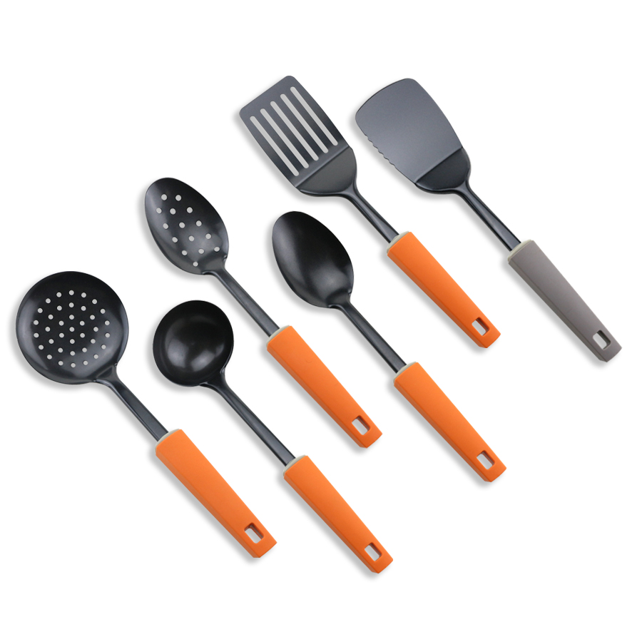 6PCS Spray Paint Stainless Steel Cooking Utensil Set