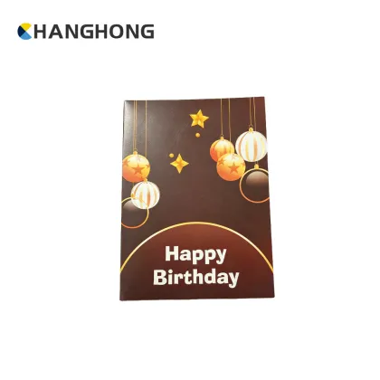 Festive Birthday Greeting Card